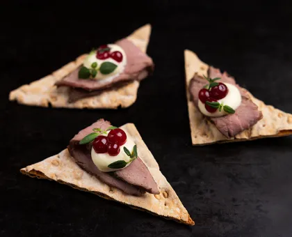 Trekantssnitt av Indigo